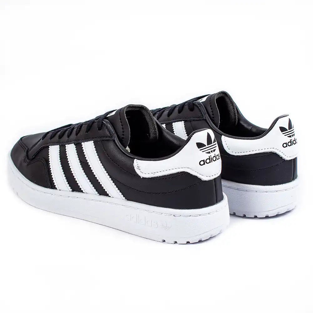 Basket basse homme Adidas Team court Noir - ZESHOES