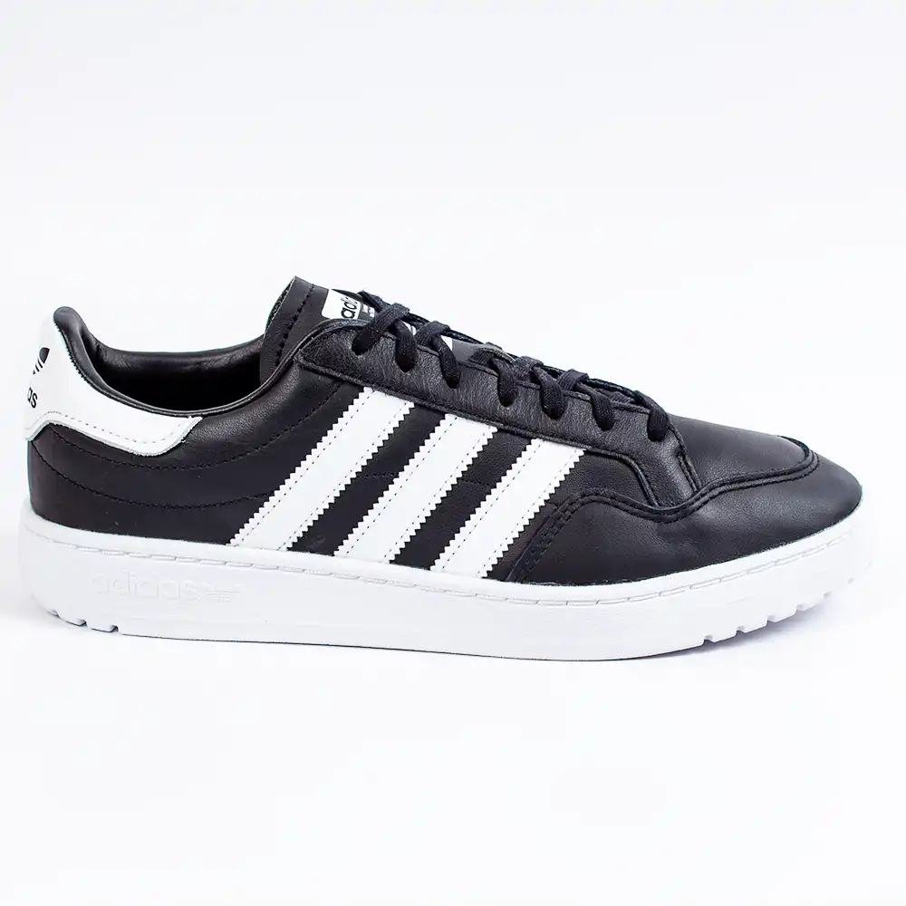 Basket basse homme Adidas Team court Noir - ZESHOES