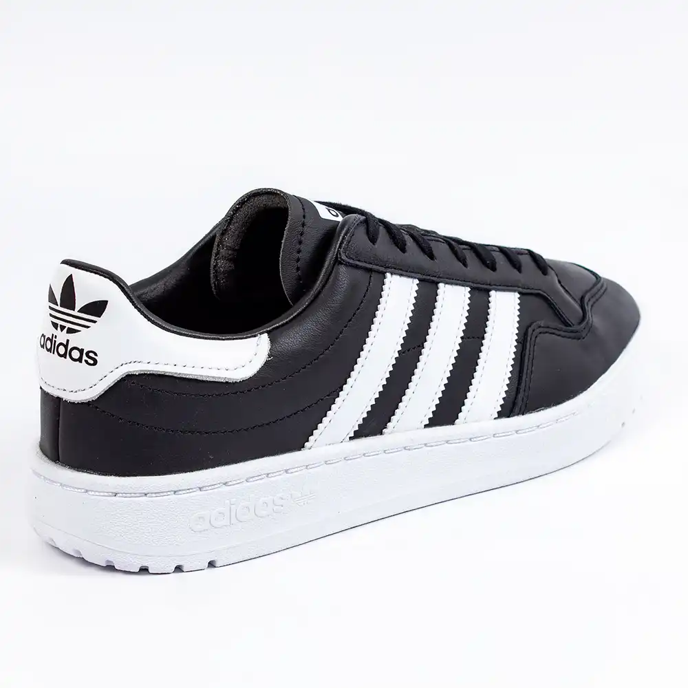 Basket basse homme Adidas Team court Noir - ZESHOES