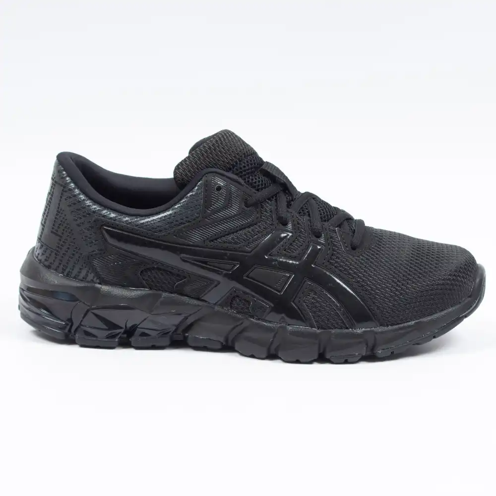 Basket basse garcon Asics Gel quantum 90 2 Noir - ZESHOES