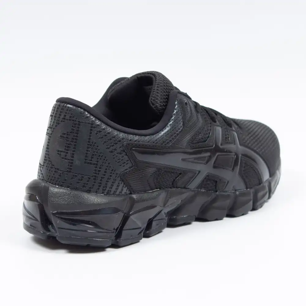 Basket basse garcon Asics Gel quantum 90 2 Noir - ZESHOES