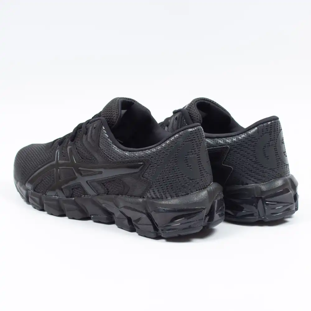 Basket basse garcon Asics Gel quantum 90 2 Noir - ZESHOES