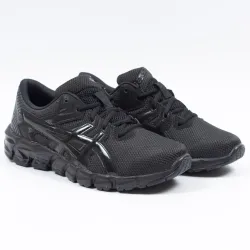 Basket basse garcon Asics Gel quantum 90 2 Noir - ZESHOES