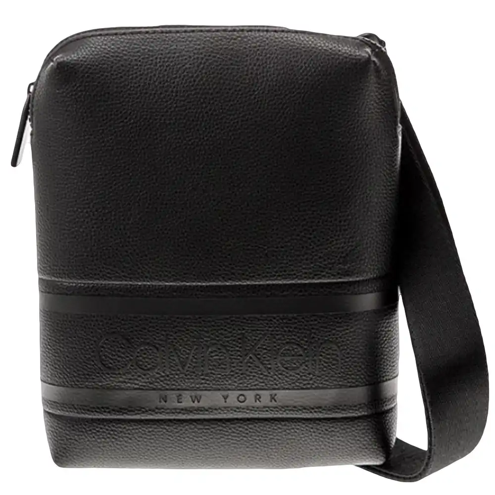 Pochette homme Calvin Klein New York logo Noir - ZESHOES