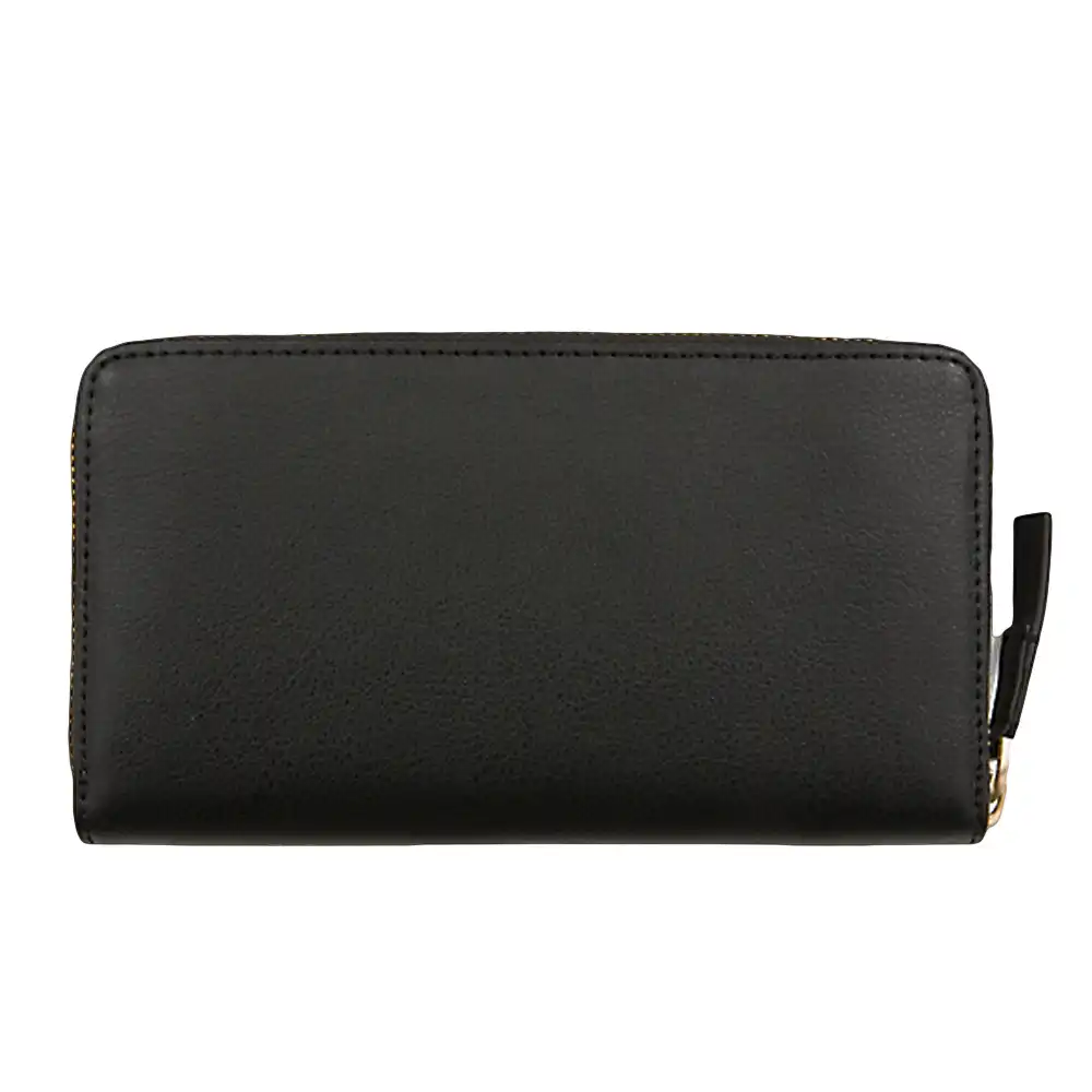 Portefeuille femme Calvin Klein Large wallet Noir - ZESHOES