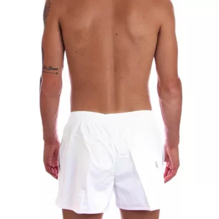 Short de bain homme Calvin Klein Blanc court New York logo