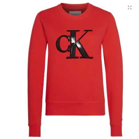 Produits victimes de leur succès Calvin Klein Rouge Flock monogram