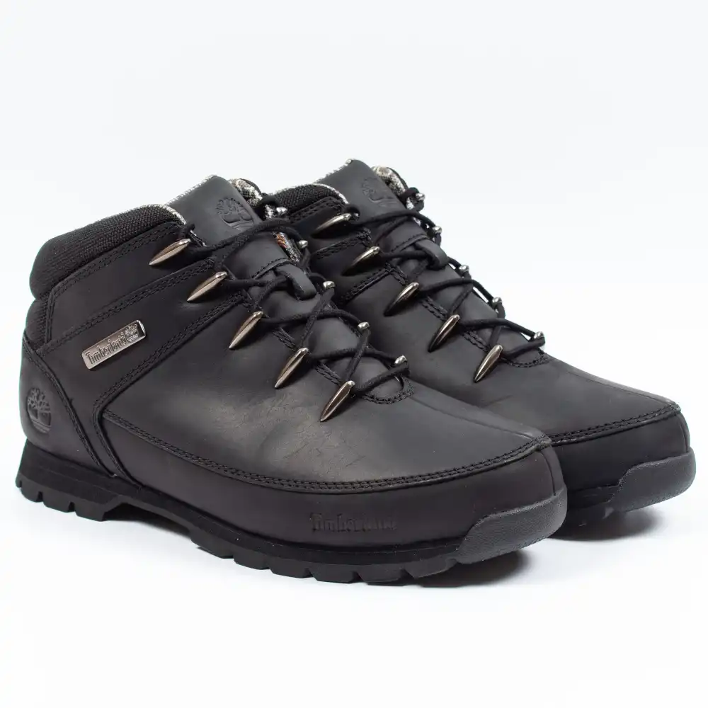 Bottine homme Timberland Euro sprint mid hiker Noir - ZESHOES