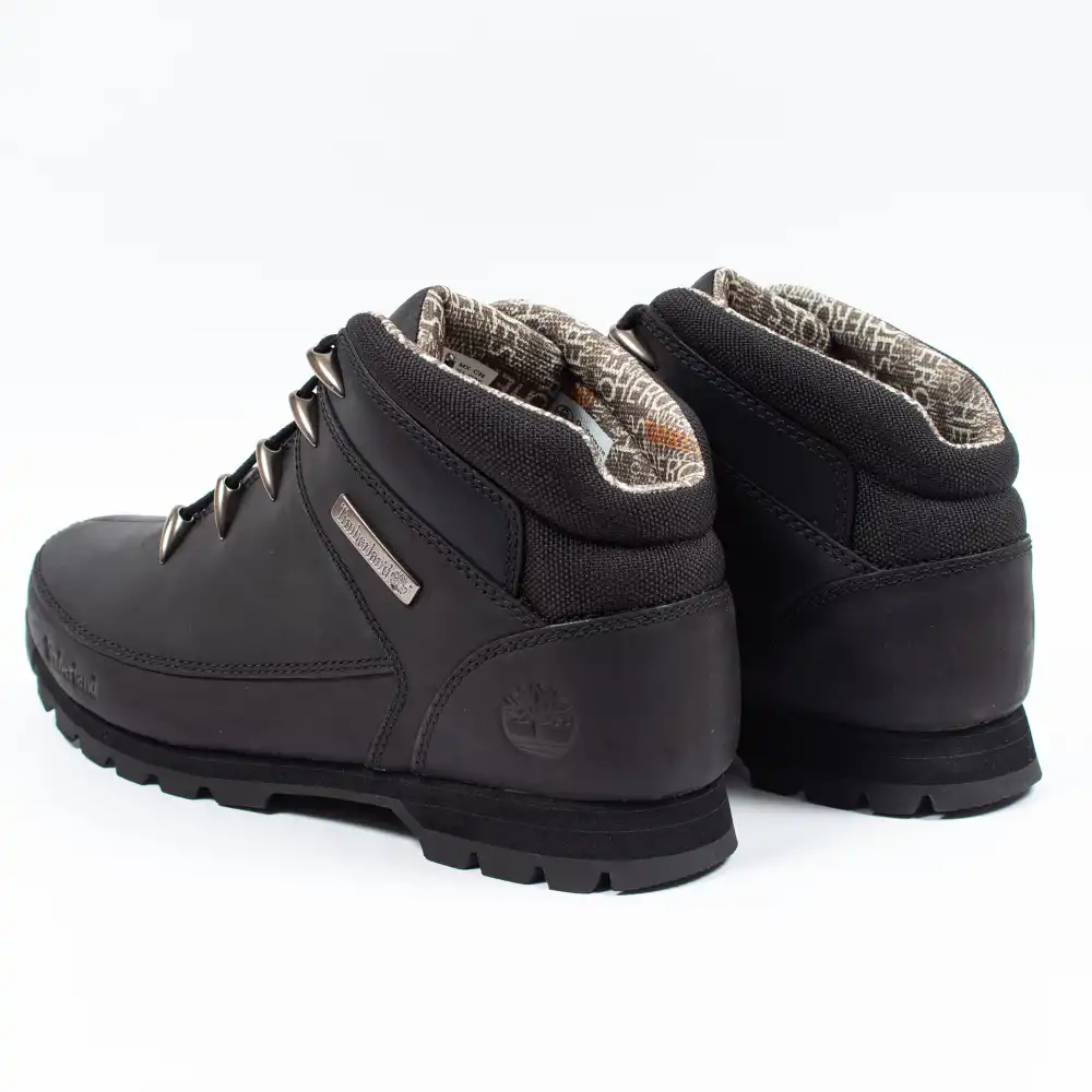 Bottine homme Timberland Euro sprint mid hiker Noir - ZESHOES