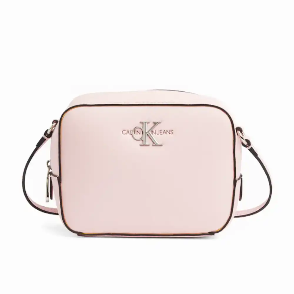 Sac a main femme Calvin Klein Monogramme Rose - ZESHOES