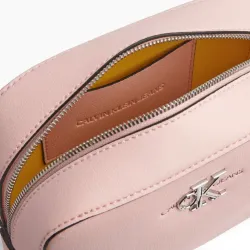 Sac a main femme Calvin Klein Monogramme Rose - ZESHOES