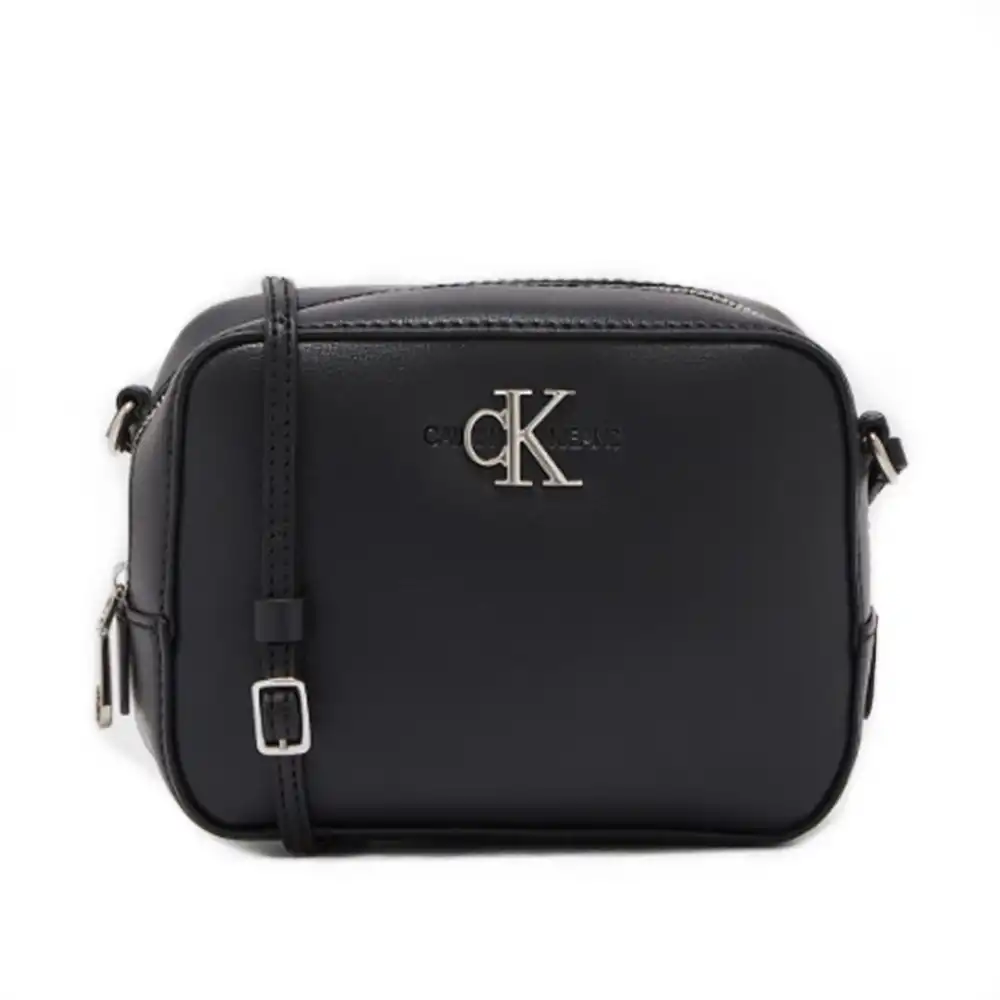 Pochette femme Calvin Klein Monogramme Noir - ZESHOES