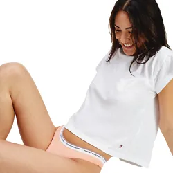 Culotte femme Tommy Jeans Pack x3 thong print Multicolor - ZESHOES