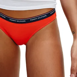 Culotte femme Tommy Jeans Pack x3 bikini Multicolor - ZESHOES