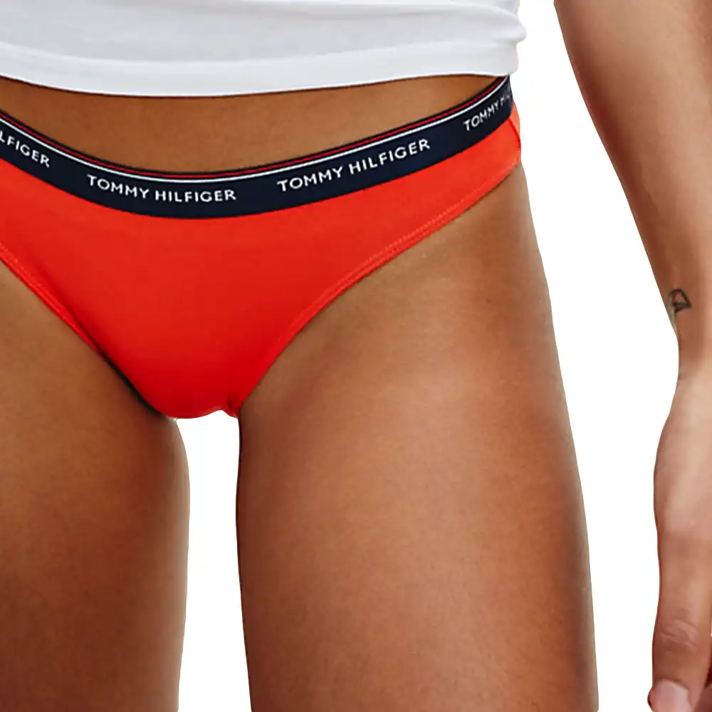 Culotte femme Tommy Jeans Pack x3 bikini Multicolor - ZESHOES