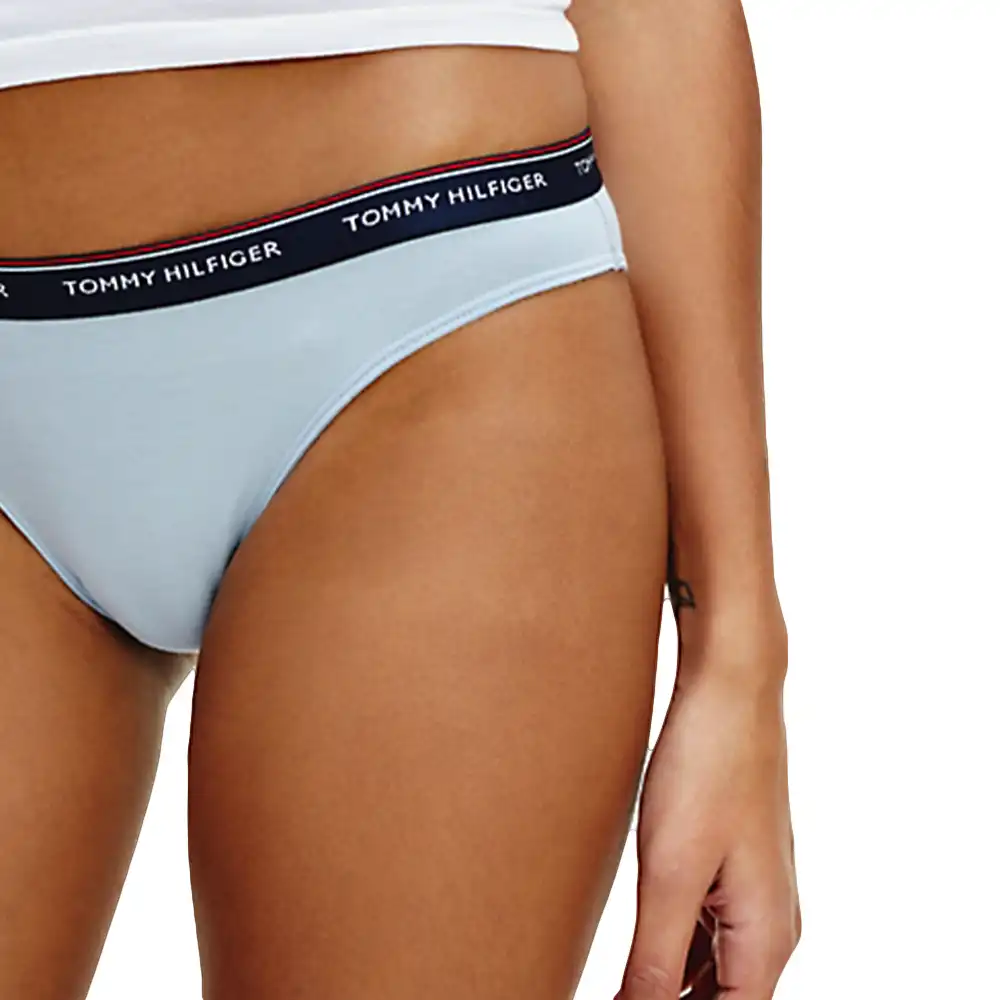 Culotte femme Tommy Jeans Pack x3 bikini Multicolor - ZESHOES