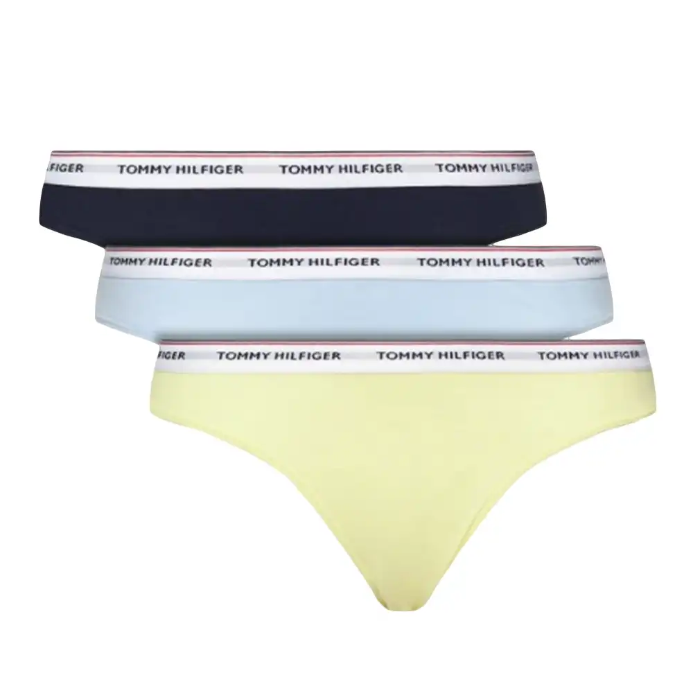 Culotte femme Tommy Jeans Pack x3 bikini Multicolor - ZESHOES