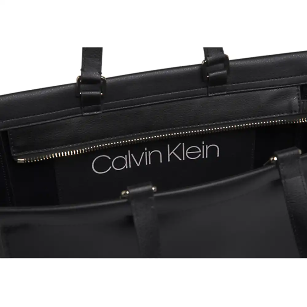Sac a main femme Calvin Klein Enfold shopper Noir