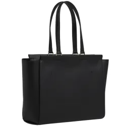 Sac a main femme Calvin Klein Enfold shopper Noir