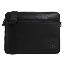 Sac a bandouliere homme Calvin Klein Direct messenger Noir - ZESHOES