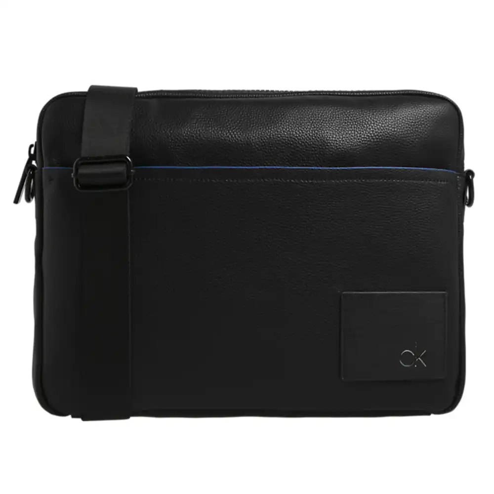 Sac a bandouliere homme Calvin Klein Direct messenger Noir - ZESHOES