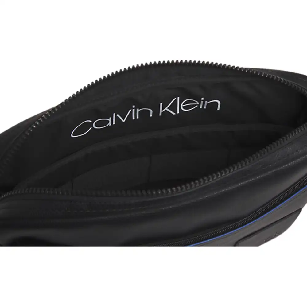 Sac a bandouliere homme Calvin Klein Direct messenger Noir - ZESHOES