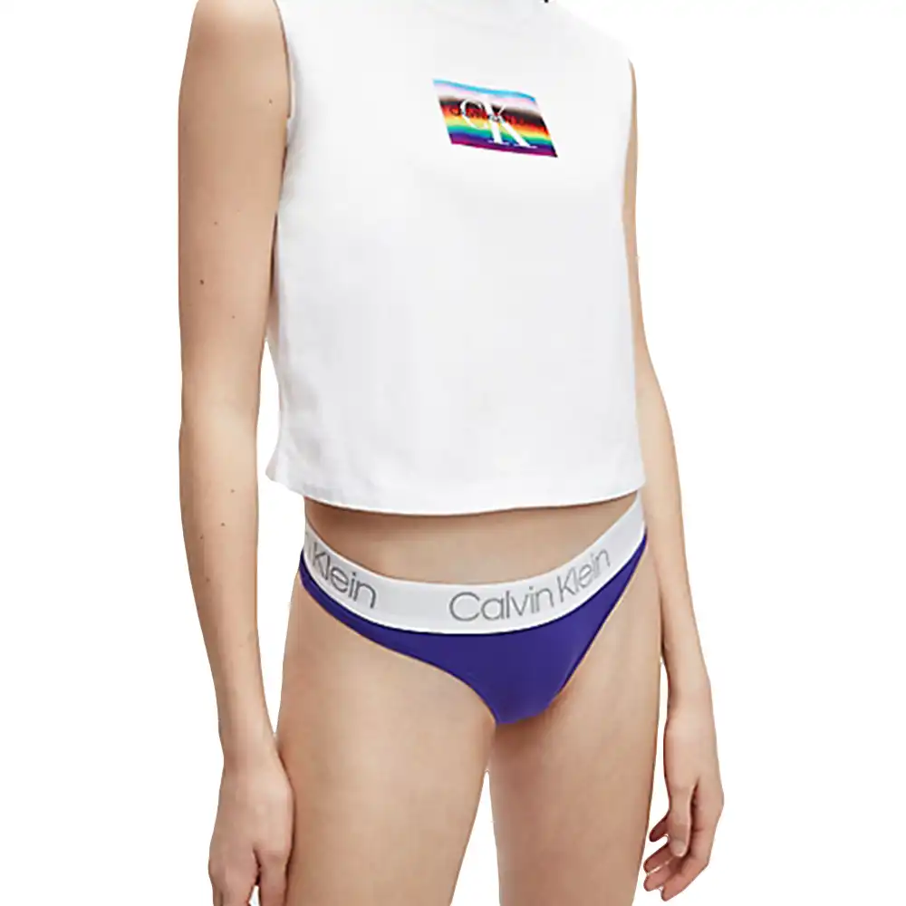 String femme Calvin Klein Pack x5 thong Multicolor