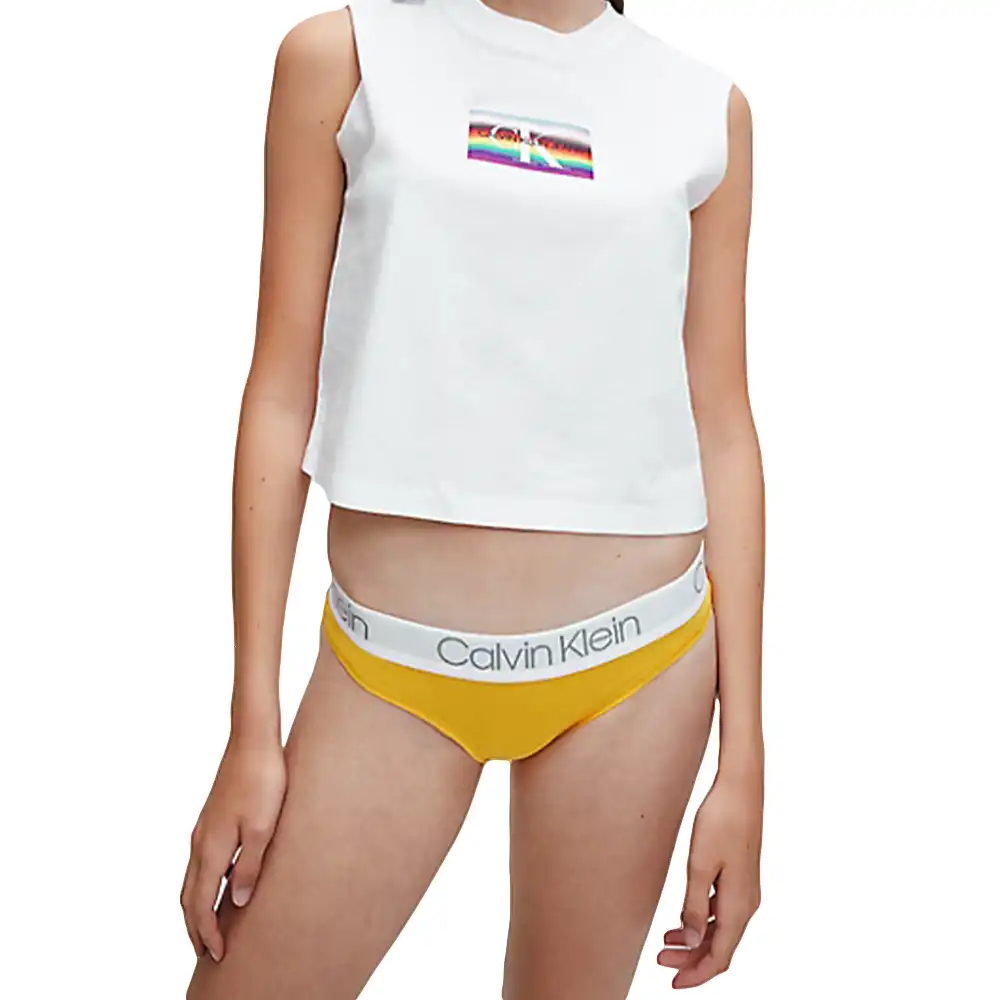 Culotte femme Calvin Klein Pack x5 bikini Multicolor - ZESHOES