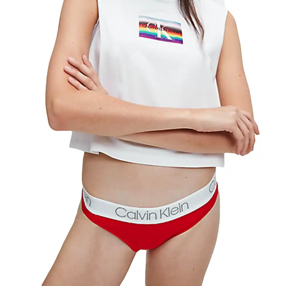 Culotte femme Calvin Klein Pack x5 bikini Multicolor - ZESHOES