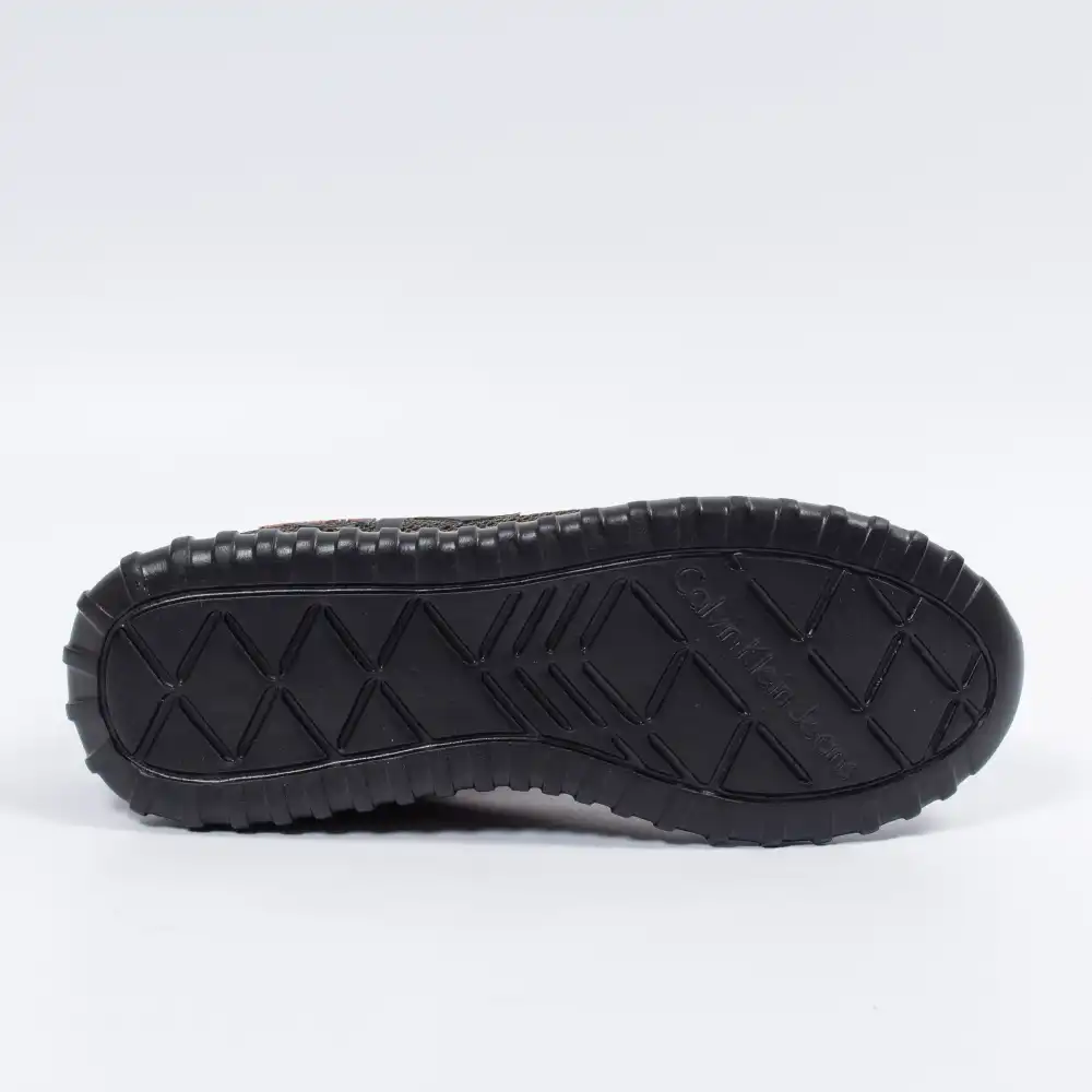 Basket basse homme Calvin Klein Reiland slip on Vert - ZESHOES