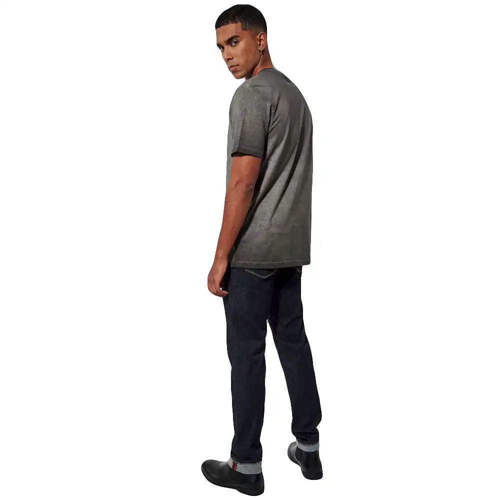 T shirt manche courte homme Kaporal Vopok Noir - ZESHOES