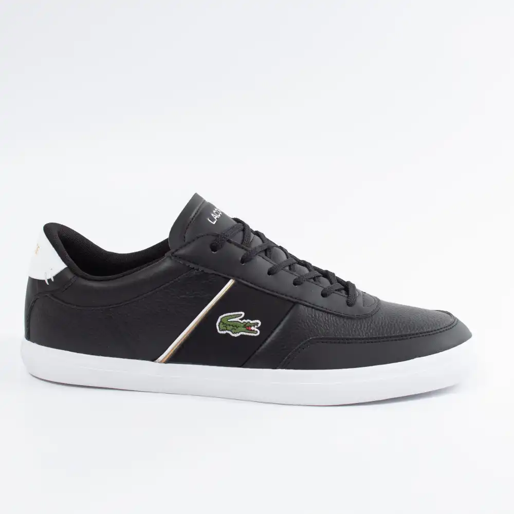 Basket basse homme Lacoste Court master 319 6 Noir - ZESHOES Basket basse homme Lacoste Court master 319 6 Noir - ZESHOES