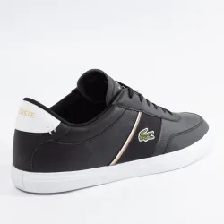 Basket basse homme Lacoste Court master 319 6 Noir - ZESHOES Basket basse homme Lacoste Court master 319 6 Noir - ZESHOES