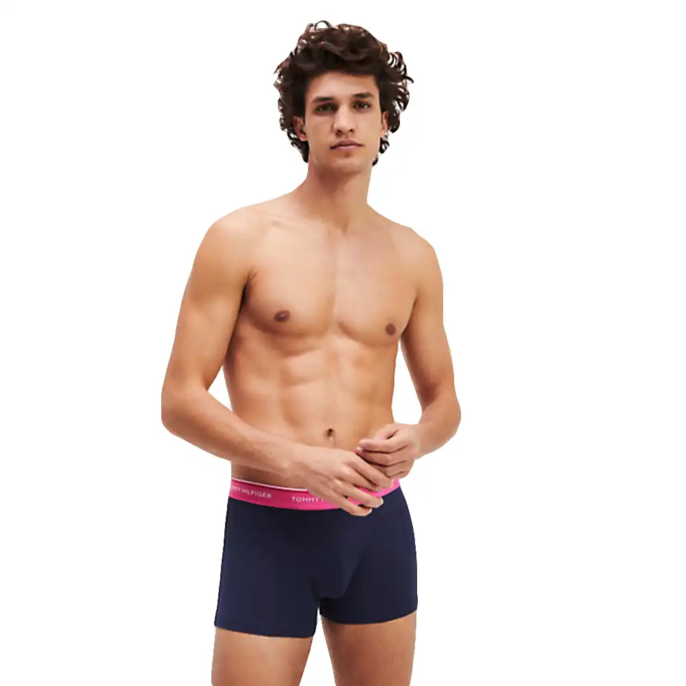 Boxer homme Tommy Jeans Pack x3 wb trunk Multicolor - ZESHOES