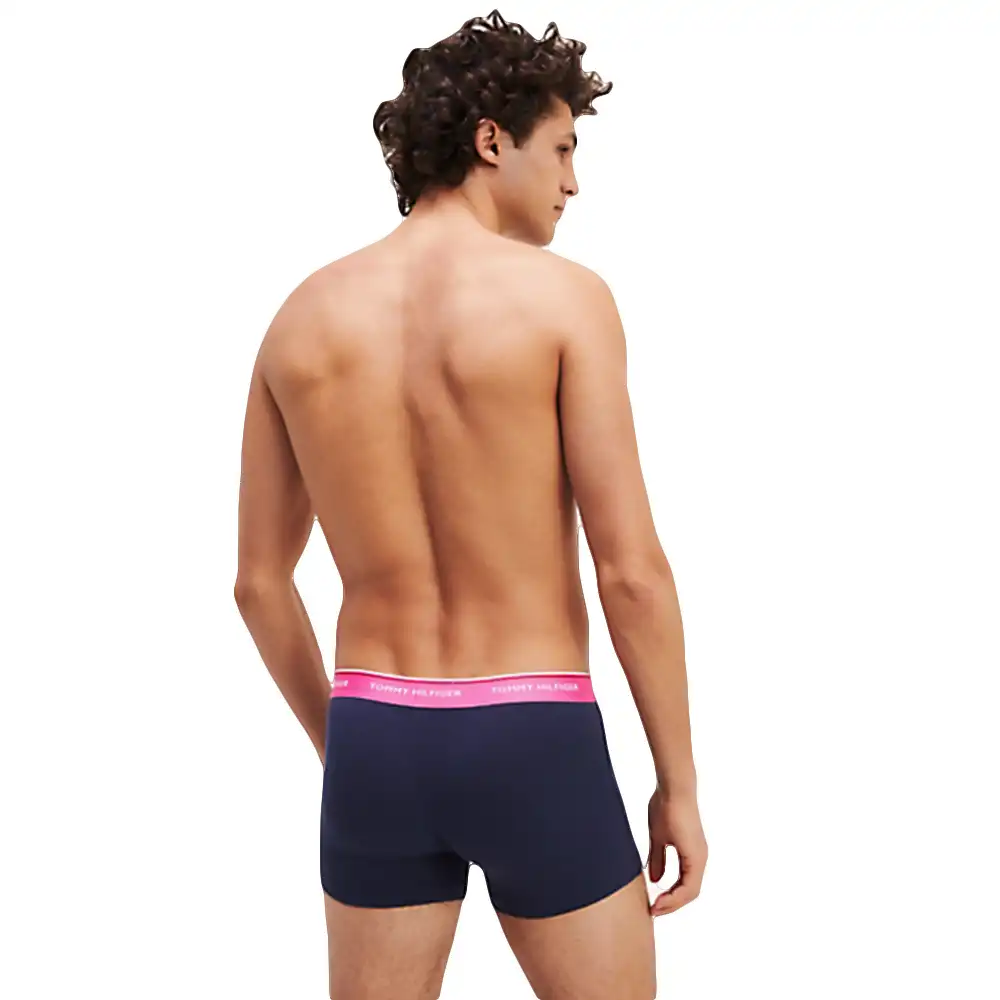 Boxer homme Tommy Jeans Pack x3 wb trunk Multicolor - ZESHOES