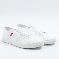 Basket basse homme Levis Pillsbury Blanc - ZESHOES