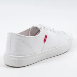 Basket basse homme Levis Pillsbury Blanc - ZESHOES