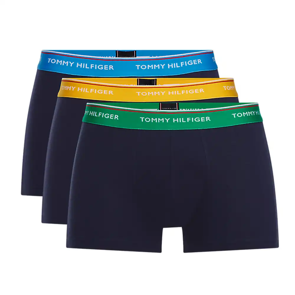 Boxer homme Tommy Jeans Pack x3 trunk Multicolor - ZESHOES