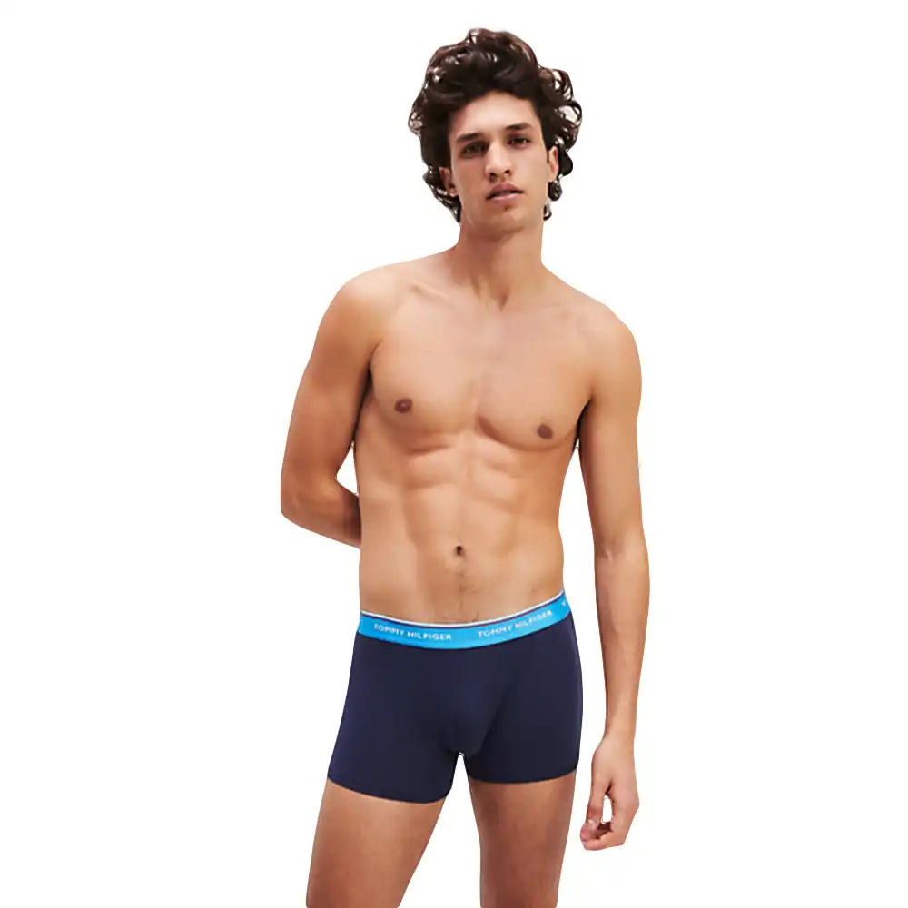 Boxer homme Tommy Jeans Pack x3 trunk Multicolor - ZESHOES