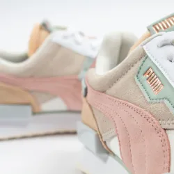 Basket basse femme Puma Future rider soft metal wn's Rose - ZESHOES Basket basse femme Puma Future rider soft metal wn's Rose - ZESHOES