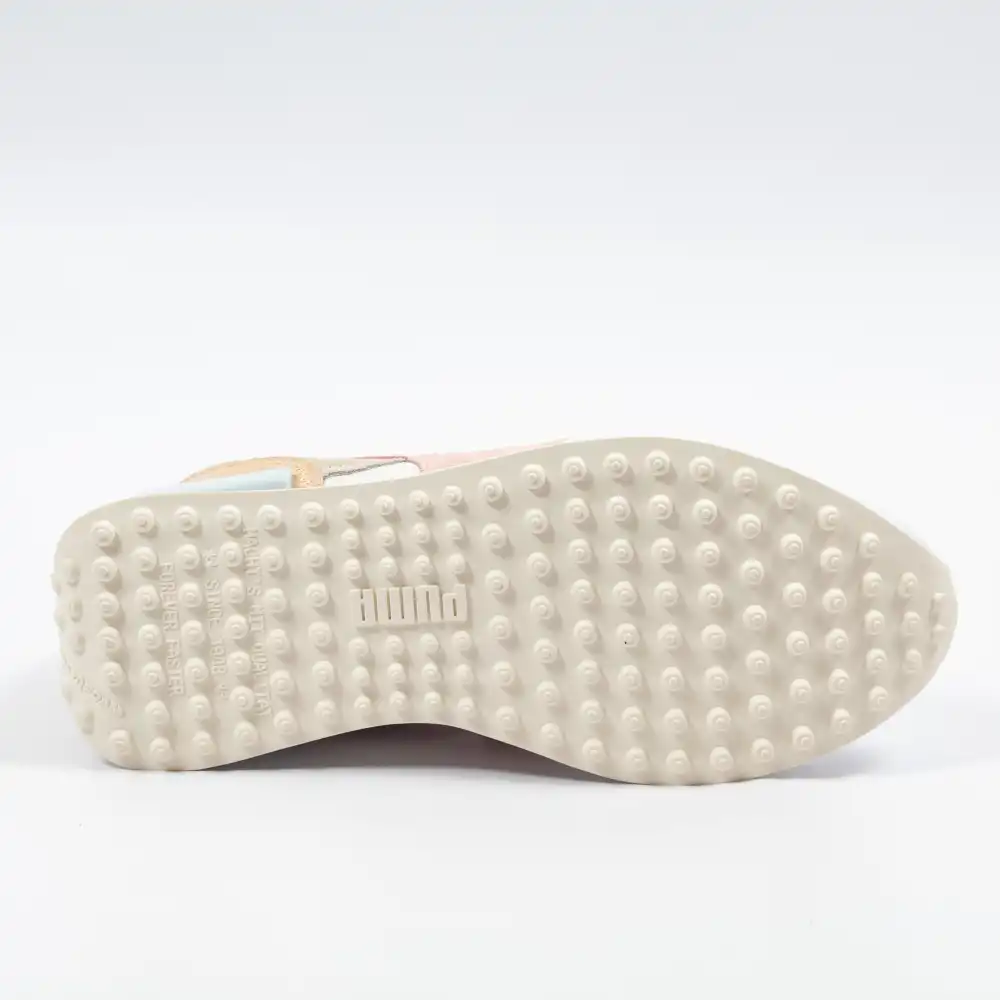 Basket basse femme Puma Future rider soft metal wn's Rose - ZESHOES Basket basse femme Puma Future rider soft metal wn's Rose - ZESHOES