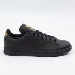 Basket basse garcon Adidas stan smith j Noir - ZESHOES