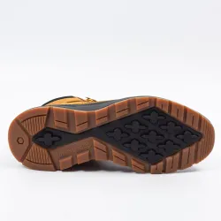 Basket montante homme Timberland Field trekker mid hiker wheat nubuk Marron -...