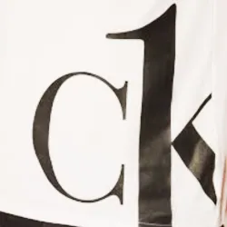 T shirt manche courte homme Calvin Klein crew neck Blanc - ZESHOES