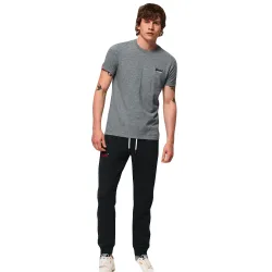 T shirt manche courte homme Superdry Ol vintage embrouille tee Gris - ZESHOES