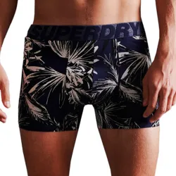 Boxer homme Superdry Pack x2 front logo Multicolor - ZESHOES