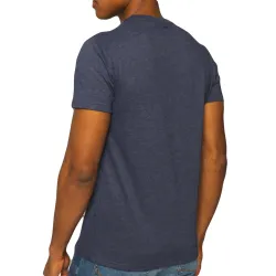 T shirt manche courte homme Superdry Premium goods heat sealed tee Bleu - ZES...