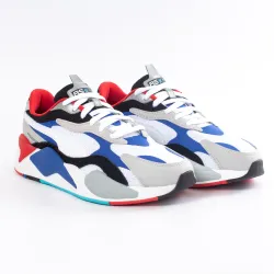 Basket basse homme Puma Rs-x puzzle Blanc - ZESHOES