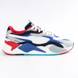 Basket basse homme Puma Rs-x puzzle Blanc - ZESHOES
