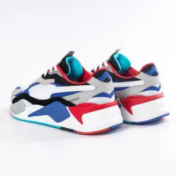 Basket basse homme Puma Rs-x puzzle Blanc - ZESHOES